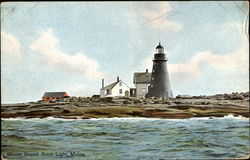 Mount Desert Rock Light Postcard