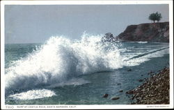 Surf At Castle Rock Postcard