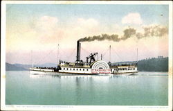 Str. Mt. Washington On Lake Winnipesaukee New Hampshire Steamers Postcard Postcard