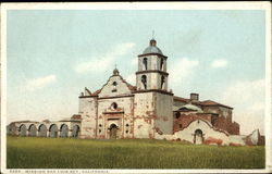 Mission San Luis Rey Postcard
