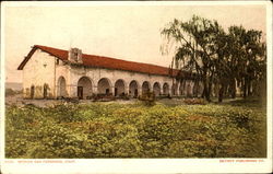 Mission San Fernando Mission Hills, CA Postcard Postcard