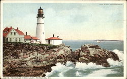 Portland Head Light Postcard