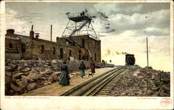 Station On Pikes Peak Postcard