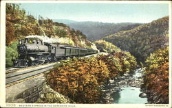 Western Express In The Berkshire Hills Scenic, MA Postcard Postcard