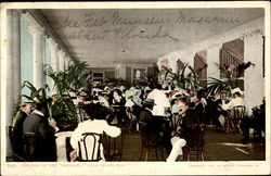Veranda Of The Breakers Postcard