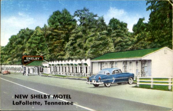 New Shelby Motel, U. S. 25 W North Tennessee Ave La Follette