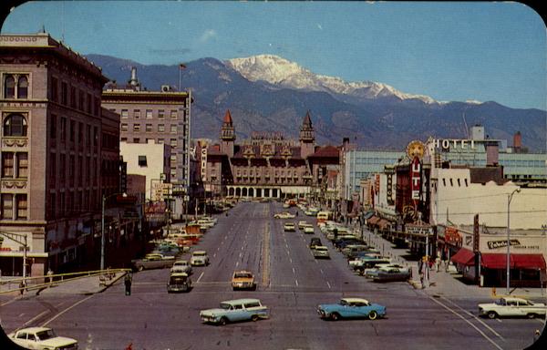 Pikes Peak Avenue Colorado Springs