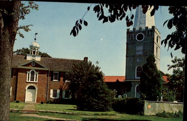 Historic Immanuel Protestant Episcopal Church And Cemetery New Castle Delaware