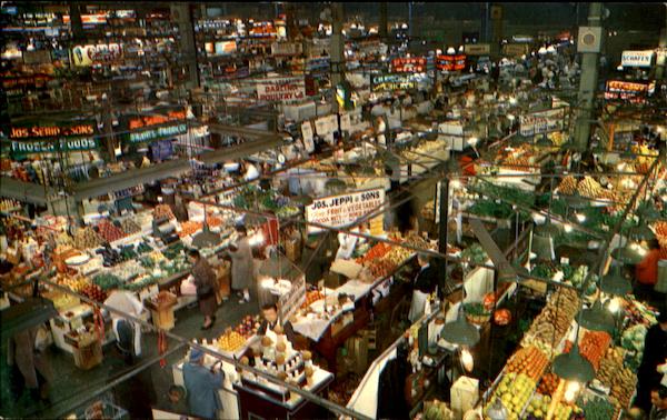 Lexington Market, Lexington & Eutaw Streets Baltimore Maryland