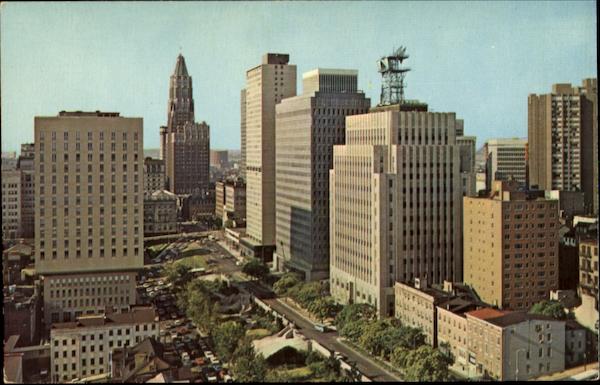 Downtown Skyline Baltimore Maryland