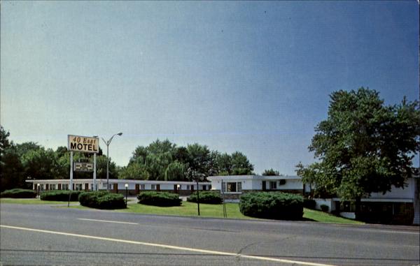 40 East Motel, 1430 Dual Highway Hagerstown Maryland