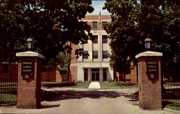 Peninsula General Hospital, South Division and Locust Sts Salisbury Maryland
