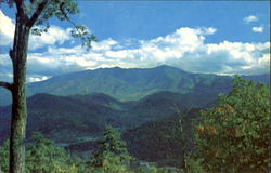 Mount Le Conte Gatlinburg, TN Postcard Postcard