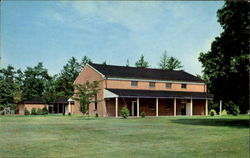 Stout Memorial Meetings House, Earlham College Richmond, IN Postcard Postcard