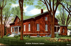 Museum Richmond, IN Postcard Postcard