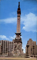 Soldiers And Sailors Monument Postcard
