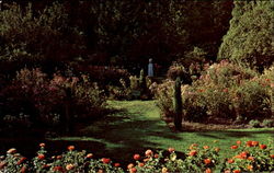 International Friendship Gardens Michigan City, IN Postcard Postcard