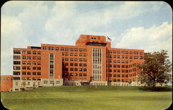 The Veterans Administration Hospital Postcard