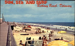 Sun Sea And Surf Postcard