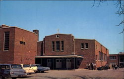 Holy Cross Church And School, S. Bradford St Dover, DE Postcard Postcard