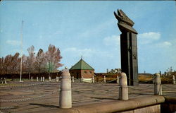 Carl Mills Monument And The Rocks, Christiana Park Wilmington, DE Postcard Postcard