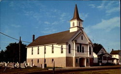 Ewell Methodist Church And Parsonage Postcard