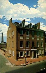 Carroll Mansion, Lombard And Front Sts Postcard