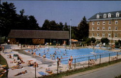 Huntsinger Aquatic Center, Hood College Frederick, MD Postcard Postcard
