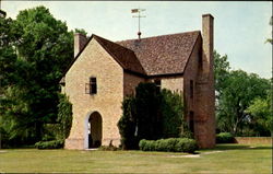 Replica Of Maryland's First State House Postcard