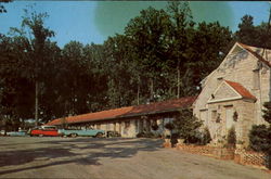 Gulf Motel, U. S. 1 & Md. 152 Postcard