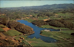 Rural Retreat State Fishing Lake Postcard