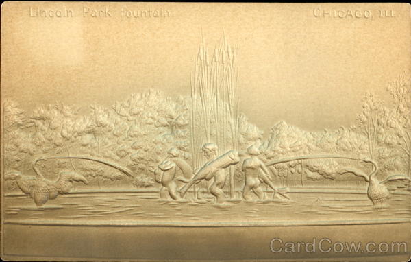 Lincoln Park Fountain Chicago Illinois