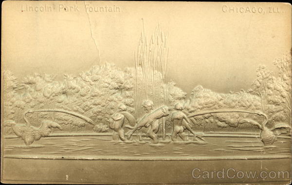 Lincoln Park Fountain Chicago Illinois