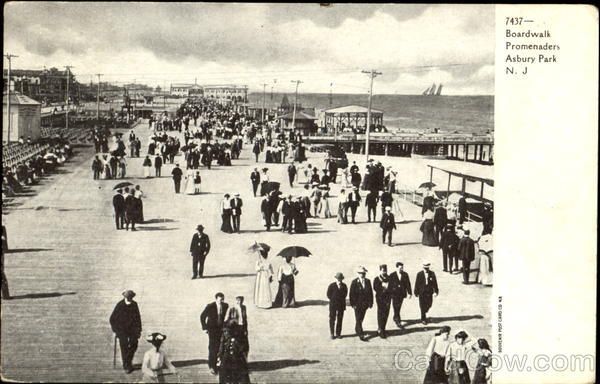Boardwalk Promenaders Asbury Park New Jersey