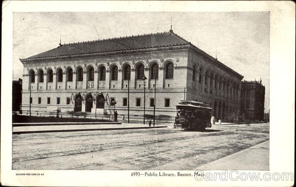 Public Library Boston Massachusetts