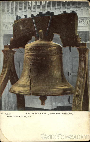 Old Liberty Bell Philadelphia Pennsylvania