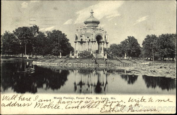 Music Pavilion, Forest park St. Louis Missouri