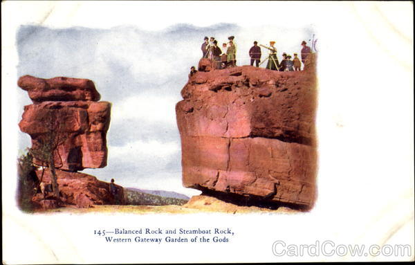 Balanced Rock And Steamboat Rock Scenic Colorado