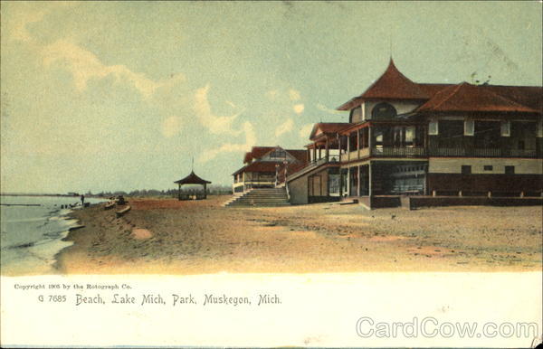 Beach Muskegon Michigan