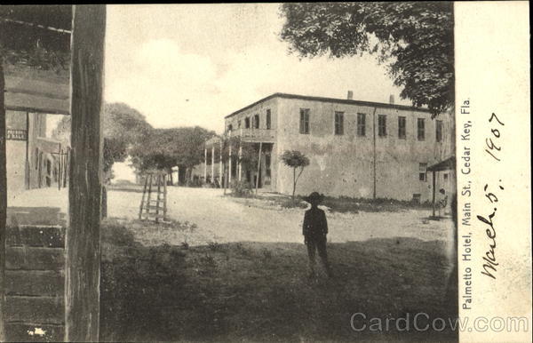 Palmetto Hotel, Main St. Cedar Key Florida