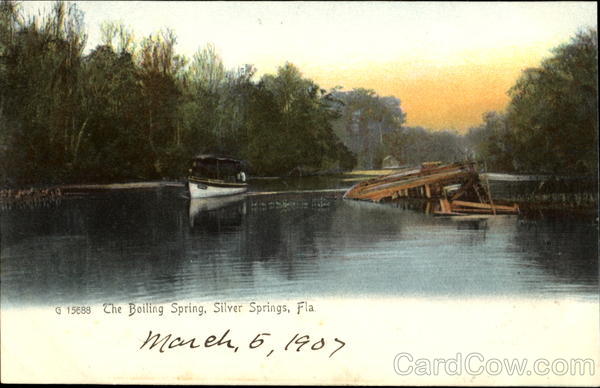 The Boiling Spring Silver Springs Florida