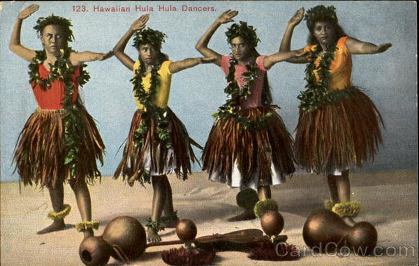 Hawaiian Hula Hula Dancers