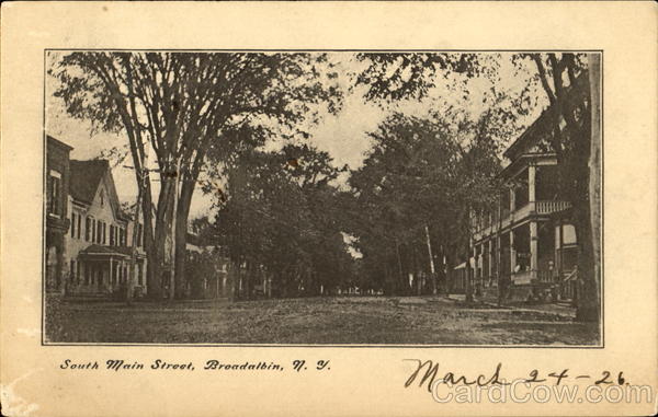 South Main Street Broadalbin New York