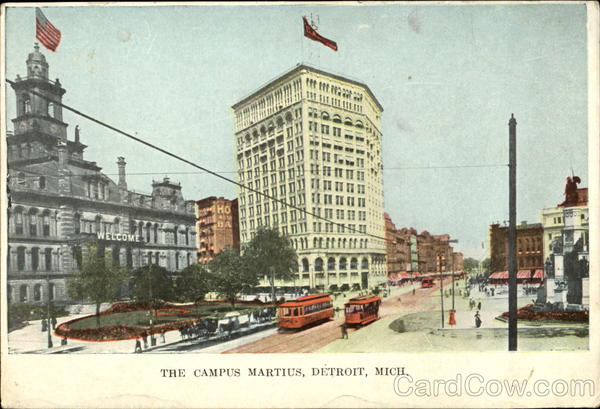 The Campus Martius Detroit Michigan