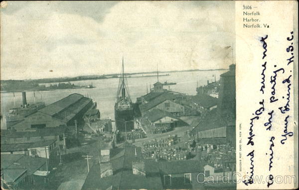 Norfolk Harbor Virginia