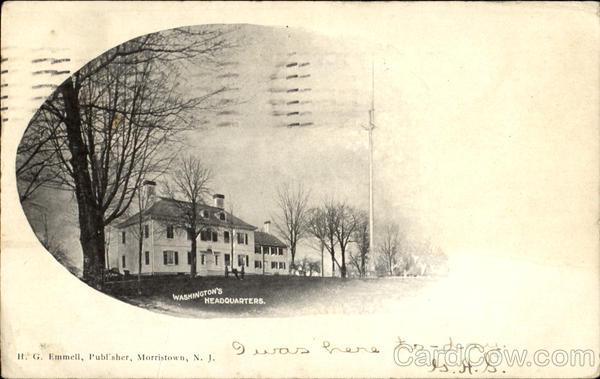 Washington's Headquarters Morristown New Jersey