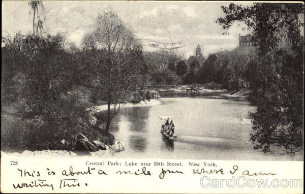 Central Park, 59th Street New York