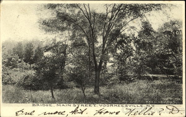 Bridge Main Street Voorheesville New York