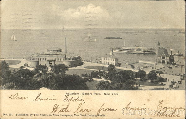 Aquarium, Battery Park New York