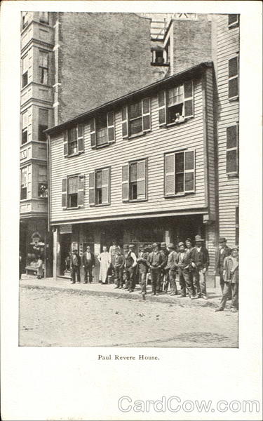 Paul Revere House Boston Massachusetts